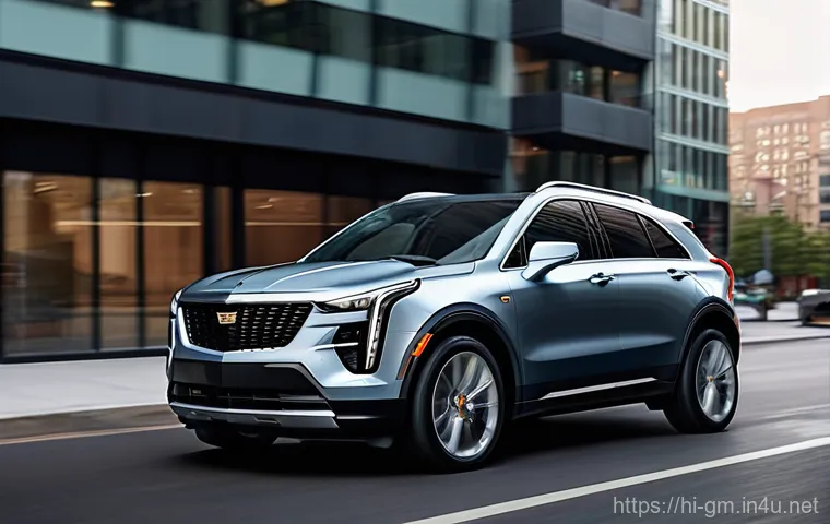 지엠 캐딜락 XT4의 최신 디자인 리뷰 - **Prompt: "An interior shot of the 2024 Cadillac XT4, focusing on the luxurious dashboard and the im... 지엠 캐딜락 XT4의 최신 디자인 리뷰 - **Prompt: "An interior shot of the 2024 Cadillac XT4, focusing on the luxurious dashboard and the im...